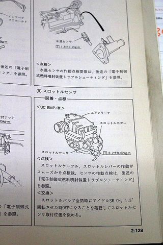 業務連絡】スロットル開度センサー VIVIO DOHC スーチャー | ～自動車部品の専門店～ 中込自動車部品商会